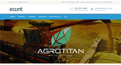 Desktop Screenshot of econt.com.br